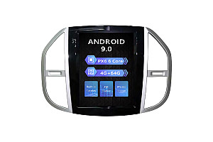 Mercedes Benz Vito Tesla style 12.1 inch Android Car DVD Player 