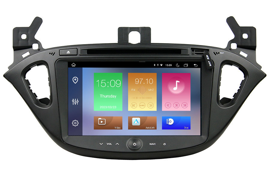 Opel Corsa 2015-2016 Autoradio GPS Aftermarket Android Head Unit Navigation Car Stereo 