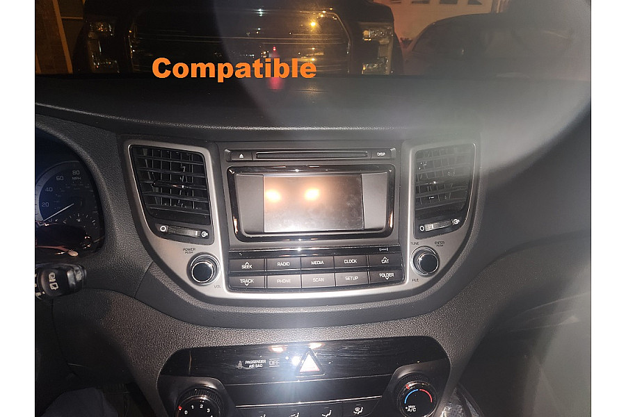 Hyundai ix35/Tucson 2015-2017 Aftermarket Radio Upgrade 