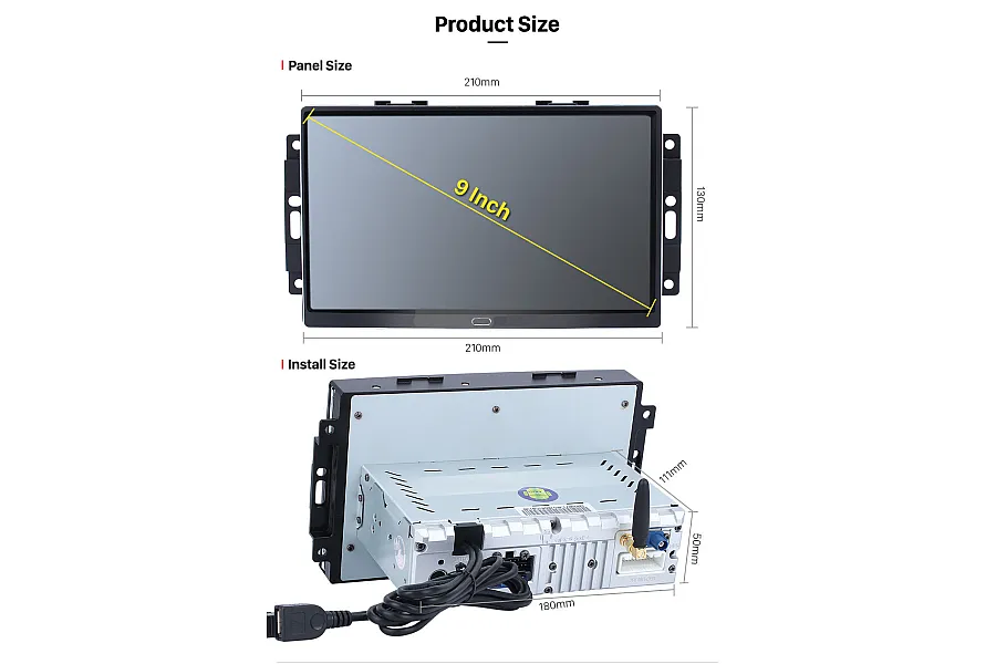 Jeep Series Autoradio GPS Aftermarket Android Head Unit Navigation Car Stereo 