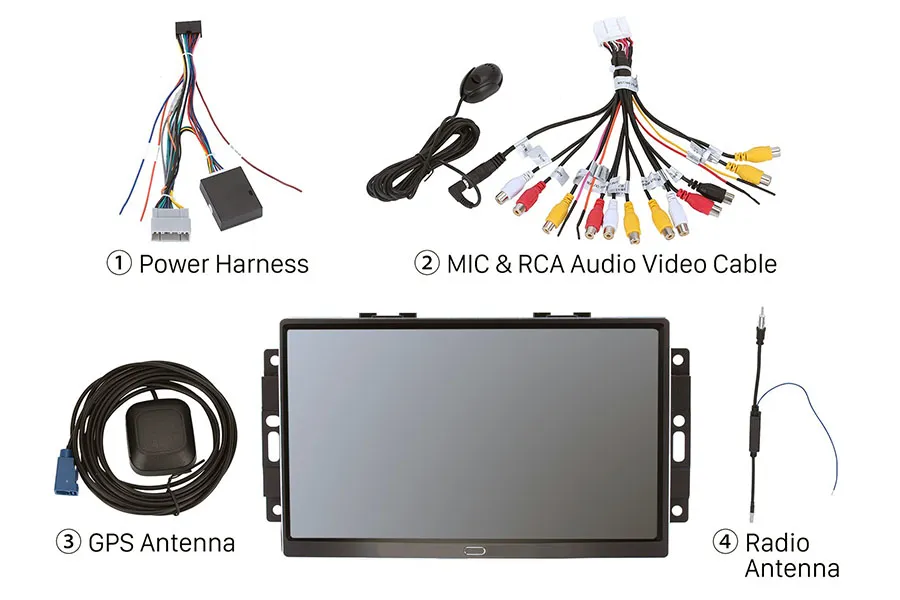 Jeep Series Autoradio GPS Aftermarket Android Head Unit Navigation Car Stereo 