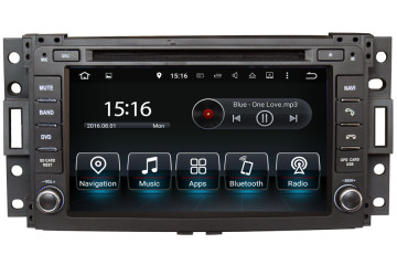 Hummer H3 2006-2013 Autoradio GPS Aftermarket Android Head Unit Car Stereo 