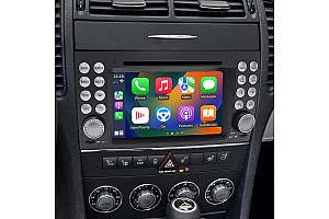 Mercedes-Benz slk-class R171 2004-2010 radio replacement upgrade touch screen carplay FREE BACKUP CAMERA