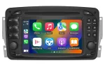 Mercedes-Benz A/C/CLK/E/G/M/ML/S radio replacement upgrade dab carplay bluetooth 
