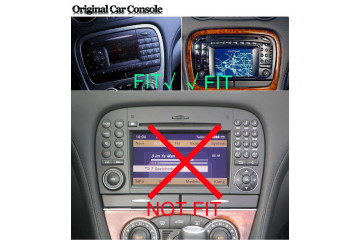 Mercedes-Benz SL-Class (R230) 2001-2005 Autoradio GPS Aftermarket Android Head Unit Navigation Car Stereo 