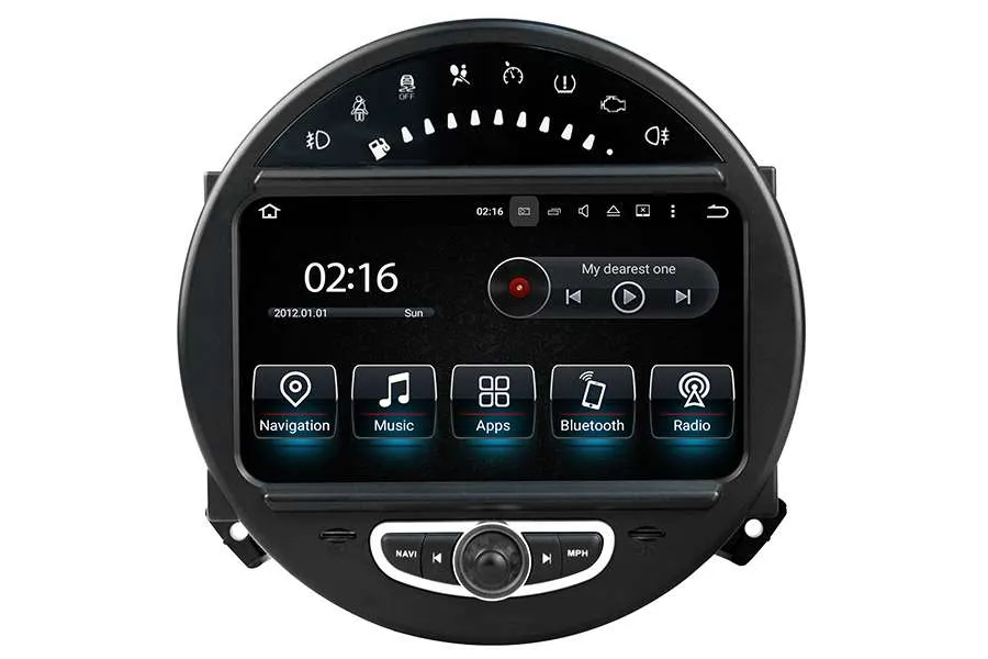 MINI Cooper 2006–2015 radio upgrade: Android GPS head unit with CarPlay & DAB