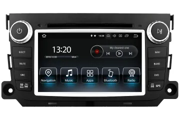 Smart Fortwo/Forfour 2011-2015 Autoradio GPS Aftermarket Android Head Unit Navigation Car Stereo 