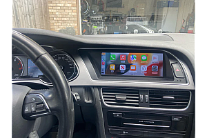 Audi A4/S4/RS4 (B8) LHD 2008-2012 aftermarket radio upgrade 