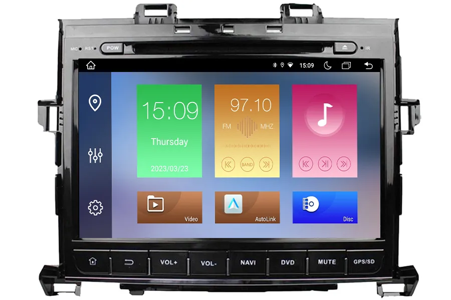 Toyota Alphard 2008-2015 Aftermarket Radio Upgrade with carplay DAB 