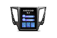 Mitsubishi Pajero Sport Tesla style 12.1 inch Android Car DVD Player 