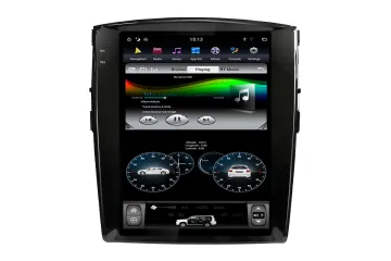 Mitsubishi Pajero V93 V97 Rockford Tesla style 12.1 inch Android Car DVD Player 
