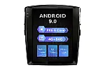 Mitsubishi Pajero V93 V97 Rockford Tesla style 12.1 inch Android Car DVD Player 