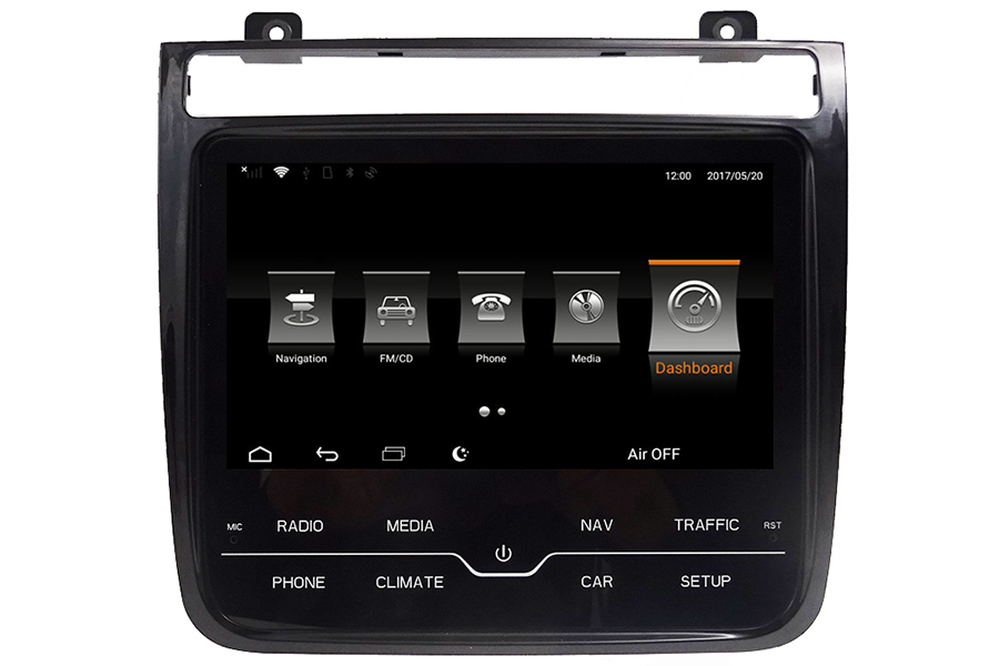 VW Touareg 2011-2017 RNS850 Aftermarket Radio Upgrade