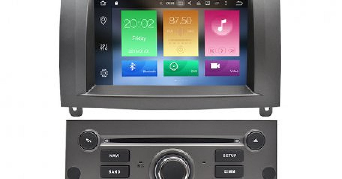 Autoradio Android 13 Per Peugeot 407/407SW (2004-2011) - Schermo 9'' HD, 8 Core, 4+64GB, CarPlay Wireless, GPS, DAB+