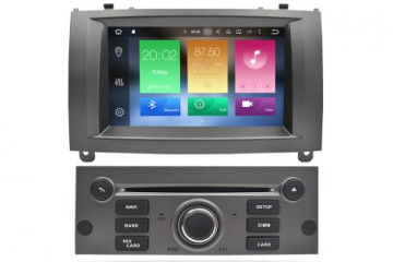 Peugeot 407 2004-2010 Aftermarket Radio Upgrade carplay android auto