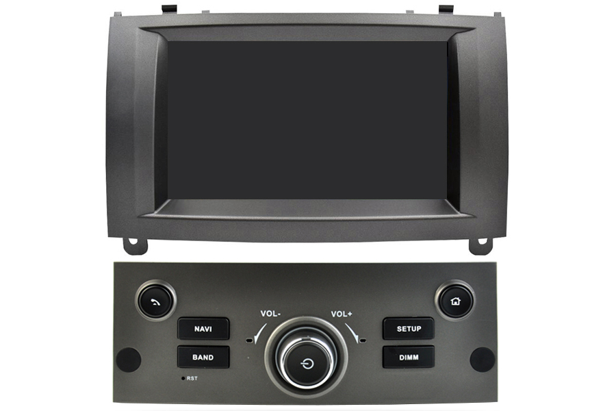 Peugeot 407 2004-2010 Aftermarket Radio Upgrade carplay android auto