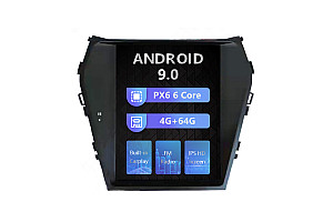 Hyundai IX45 Santa Fe Tesla style 10.4 inch Android Car DVD Player 