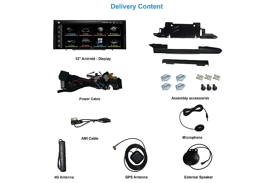 Audi A6 C7 & A7 4G8 RHD 2009-2018 Radio Upgrade with 10-Inch Screen