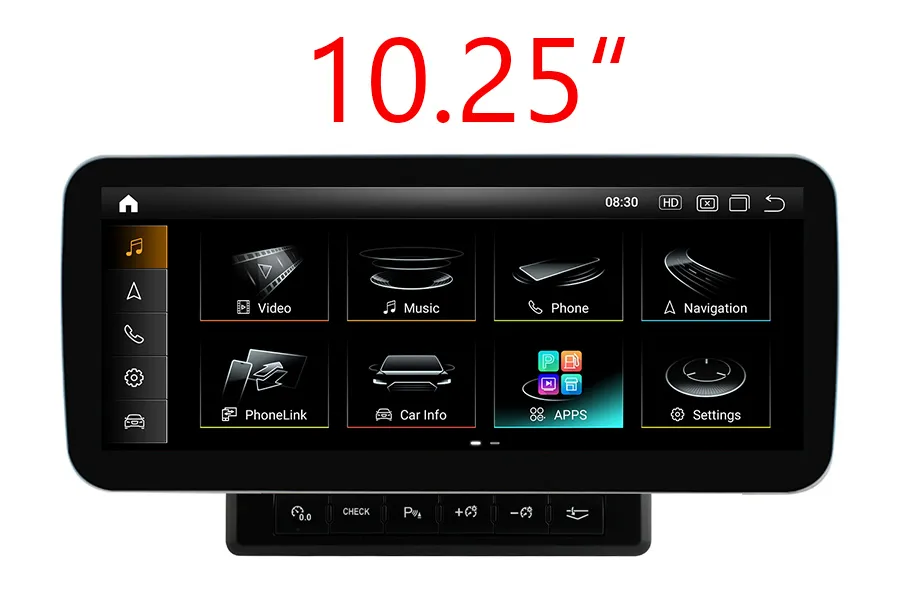 Audi Q7(4L) LHD 2005-2015 Aftermarket Radio Upgrade 