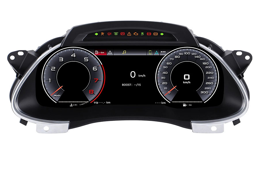 Audi A4 S4 2009-2012 Digital LCD Instrument Cluster