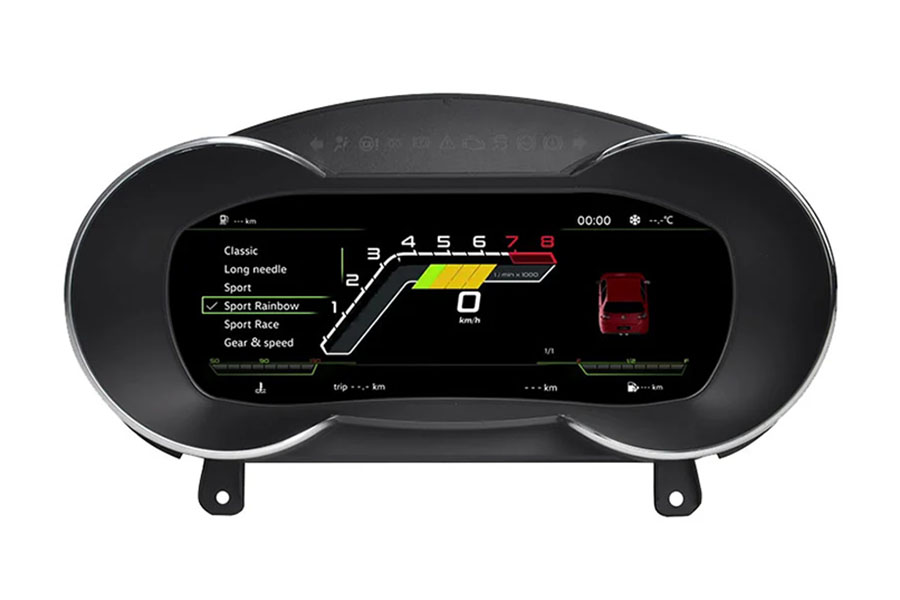 Audi TT TTS TTRS 2013-2016 Digital LCD Instrument Cluster