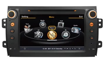 Fiat Sedici 2006-2012 Autoradio GPS Aftermarket Android Head Unit Navigation Car Stereo   