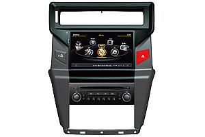 Citroen C-Quatre 2012 2013 Aftermarket Radio With Navigation 