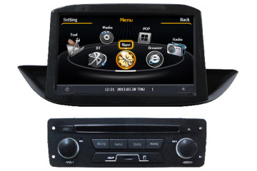 Peugeot 308 2013 Autoradio GPS Aftermarket Android Head Unit Navigation Car Stereo 