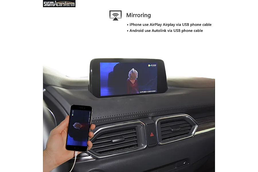 Mazda CX 4 2013-2019 models MMI Wireless CarPlay Android Auto Smart Module 