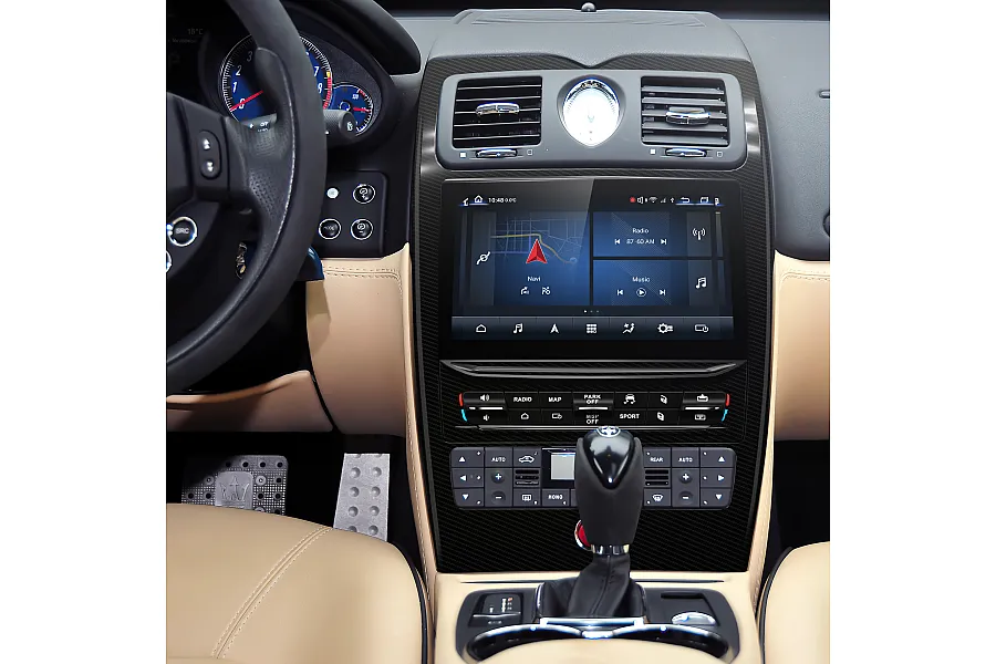 Maserati Quattroporte 2004-2008 Aftermarket Radio Upgrade Apple carplay Android auto