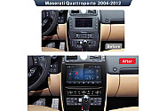Maserati Quattroporte 2004-2008 Aftermarket Radio Upgrade Apple carplay Android auto