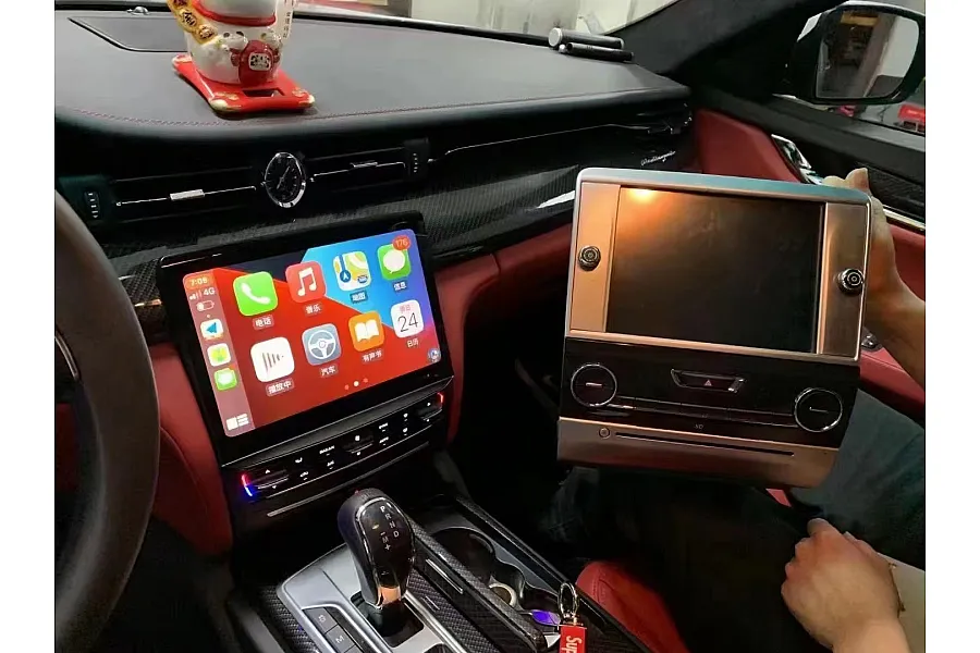 Maserati Quattroporte 2013-2016 aftermarket radio upgrade headunit with 10 inch screen 
