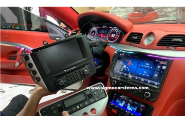 Maserati GranTurismo LHD 2007-2017 Aftermarket Radio Upgrade Apple carplay Android auto