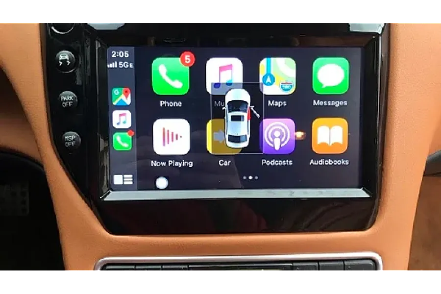 Maserati GranTurismo LHD 2007-2017 Aftermarket Radio Upgrade Apple carplay Android auto