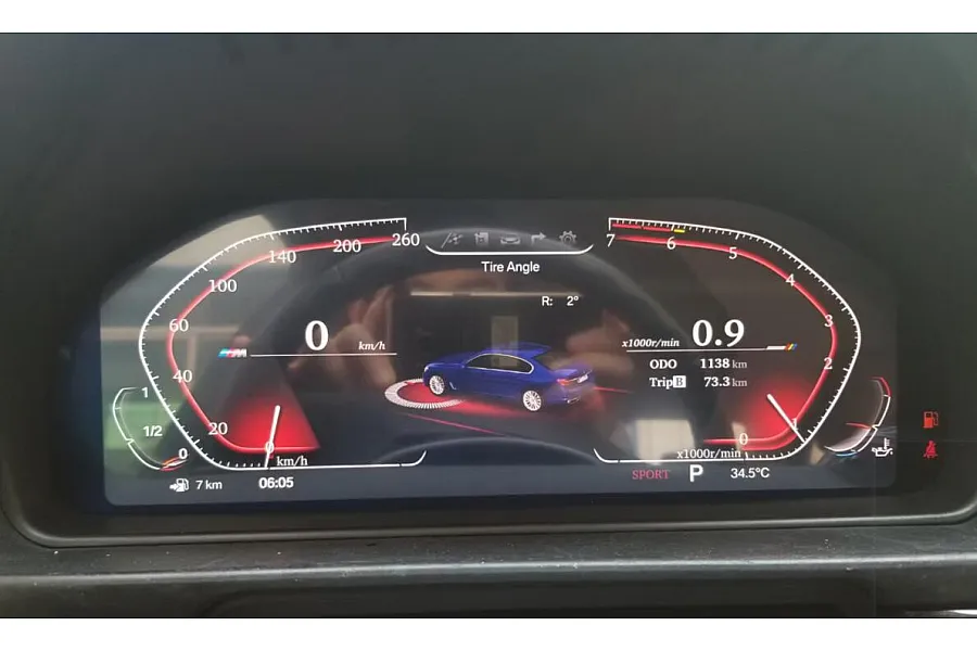 Digital Cluster for BMW 5 Series F10 CIC/NBT, 6 Series F06/F12, 7 Series F01/F02, X5 F15/F16