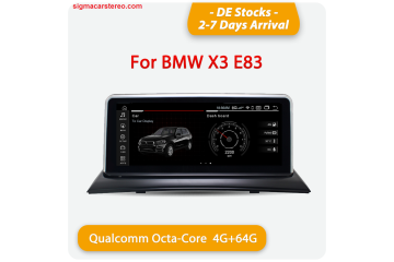 BMW X3 E83 2003-2010 10.25" GPS Head Unit | Multimedia, CarPlay & DAB Upgrade