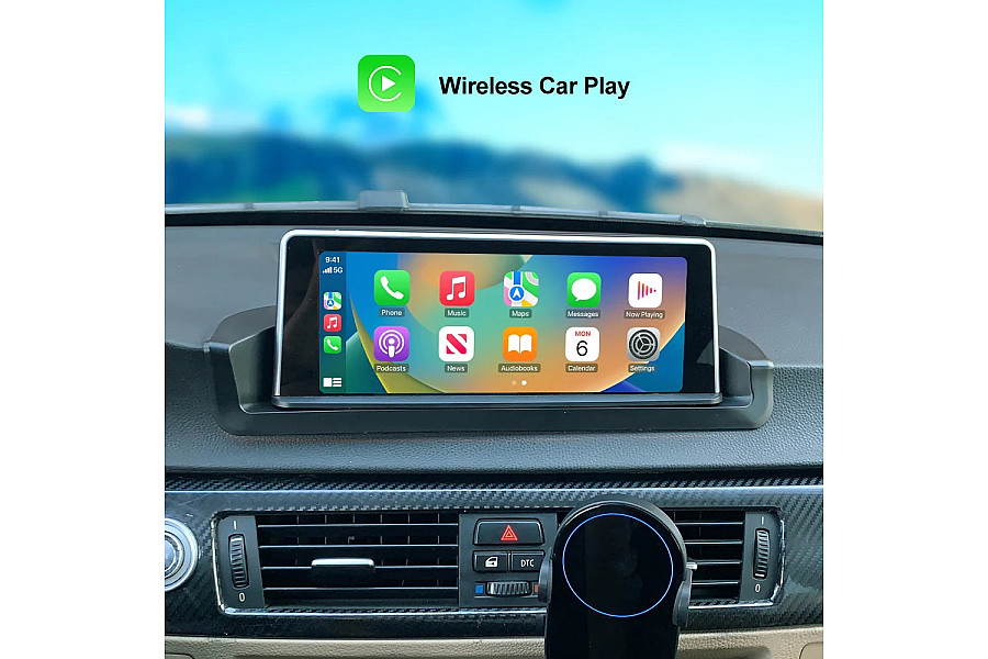 BMW 3 Series MMI E90 E91 E92 E93 8.8"/10.25" Wireless Apple CarPlay & Android Auto Upgrade