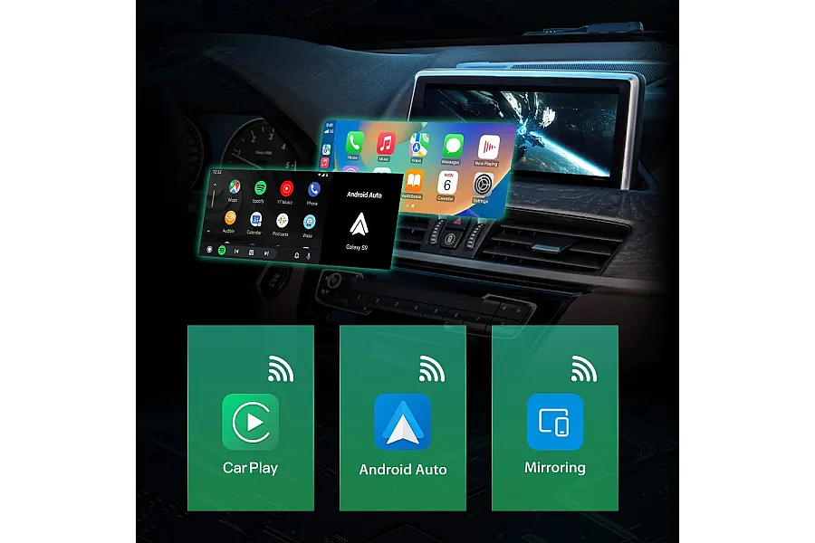 BMW CIC NBT EVO System Series 1 2 3 4 5 7 X1 X3 X4 X5 X6 X7 Mini I3 Z4 Wireless Apple CarPlay Android Auto MMI interface adapter Prime Retrofit