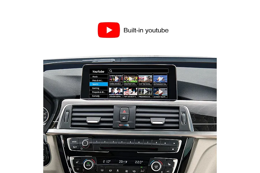 BMW CIC NBT EVO System Series 1 2 3 4 5 7 X1 X3 X4 X5 X6 X7 Mini I3 Z4 Wireless Apple CarPlay Android Auto MMI interface adapter Prime Retrofit