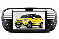 Fiat 500 2007-2012 Autoradio GPS Aftermarket Android Head Unit Navigation Carstereo Carplay dab 