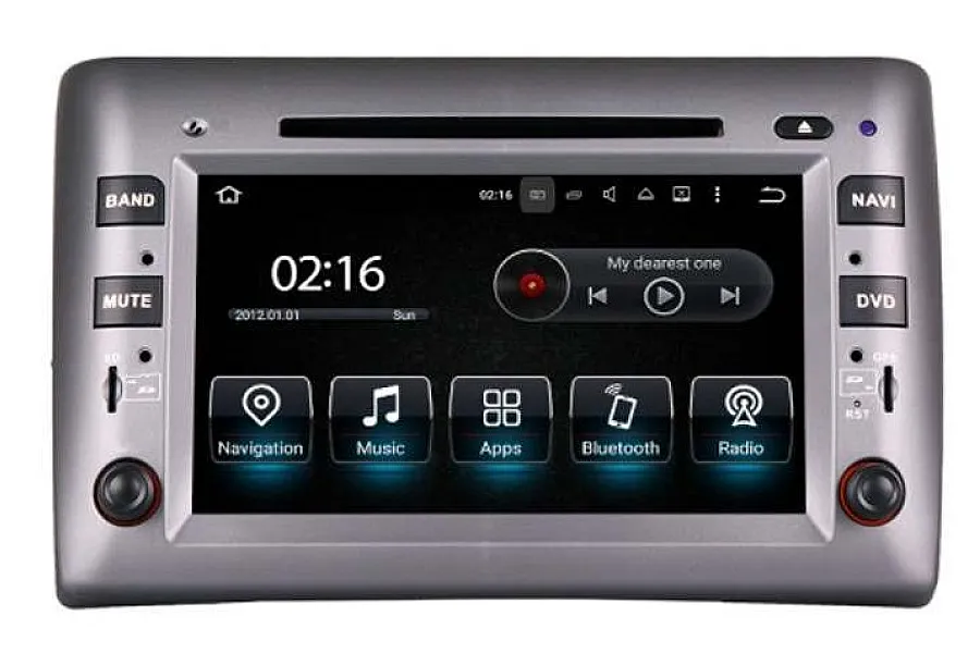 Fiat Stilo 2002-2010 Autoradio GPS Aftermarket Android Head Unit Navigation Car Stereo 