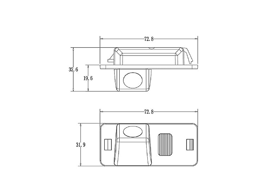 Reversing backup Camera for mini cooper BMW 3 Series, 5 Series, X1, X3, X5, X6, 7 Series