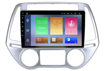 Hyundai i20 2012-2014 with Auto AC Aftermarket Radio Upgrade 