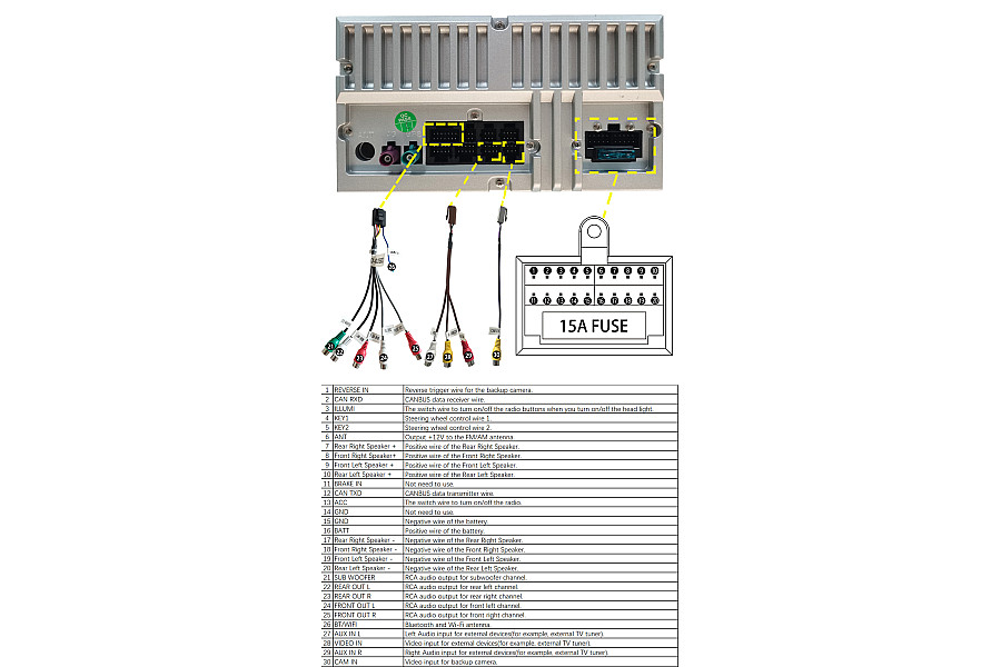 Hyundai i20 2014-2015 LHD Aftermarket Radio Upgrade 