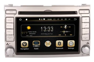 Hyundai i20 2008-2012 Autoradio GPS Aftermarket Android Head Unit Navigation Car Stereo 