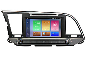 Hyundai Elantra 2016-2018 LHD Aftermarket Radio Upgrade 