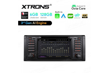 7" Snapdragon 665 Android Octa Core 6GB + 128GB Car Navigation System (4G LTE*) Universal Custom Fit for BMW