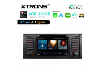 7" Snapdragon 665 AI Solution Octa Core 6GB + 128GB Android Stereo Navigation (4G LTE*) Universal Custom Fit for BMW/Rover/MG