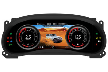 Digital LCD Instrument Cluster For Jeep Wrangler 2011-2017