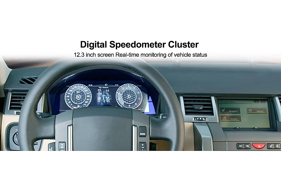 Land Rover Evoque 3 2005-2009 Digital LCD Instrument Cluster